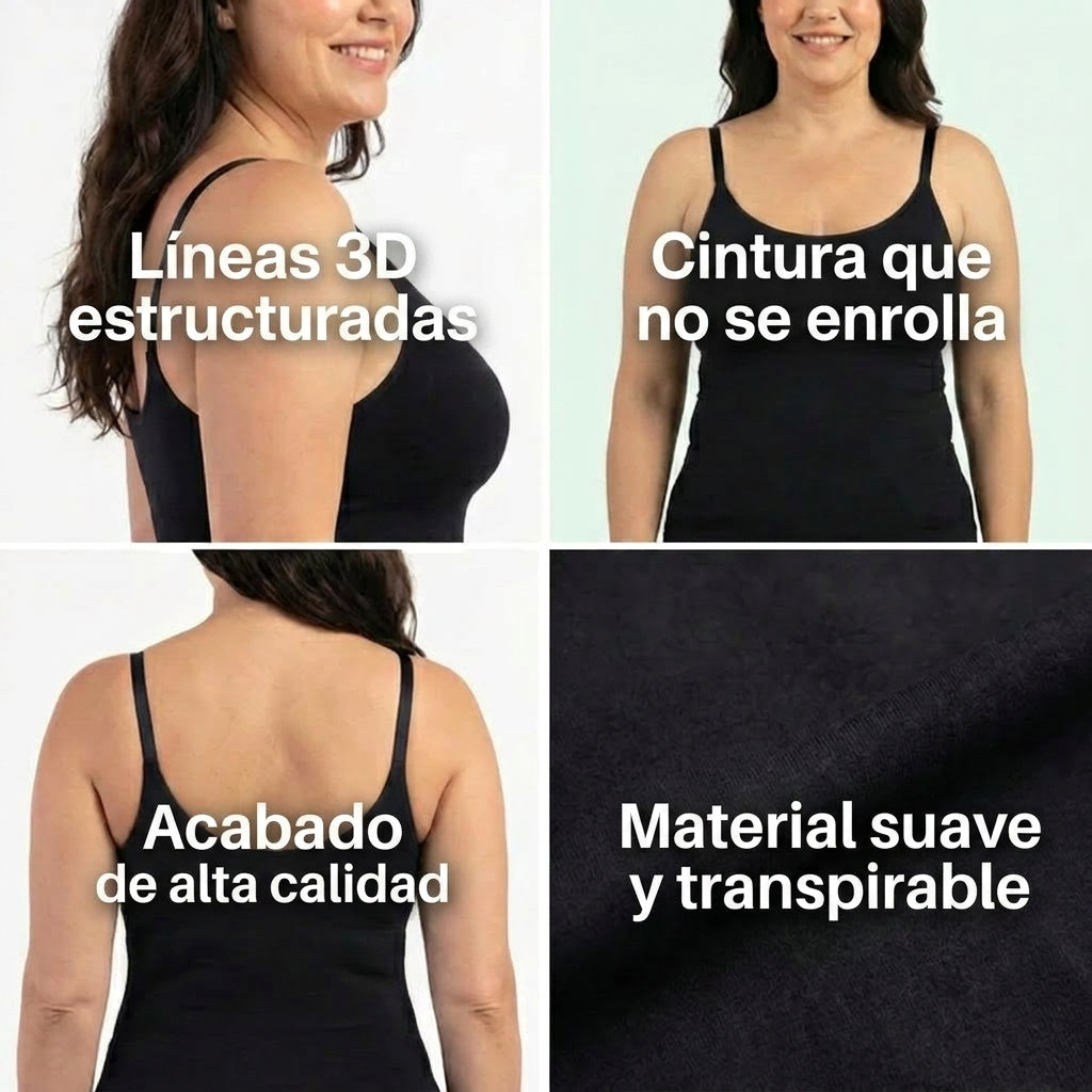 Camiseta Reductora 3D OnePress™ — Edición Premium