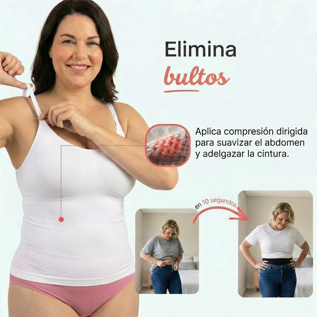 Camiseta Reductora 3D OnePress™ — Edición Premium