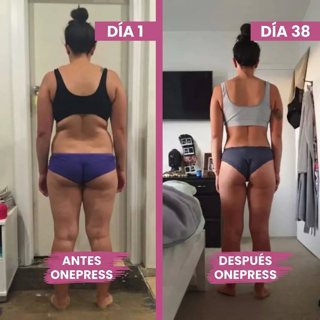 Resultados de llevar la camiseta Onepress después de 30 días